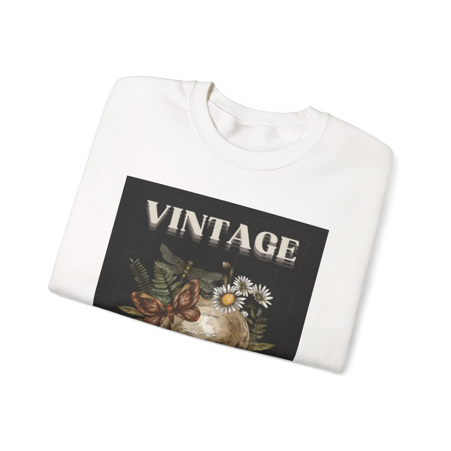 Vintage Skull - Crew Neck