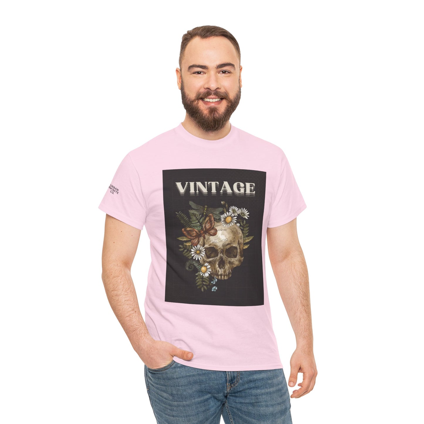 Vintage Skull - Short Sleeve Tee