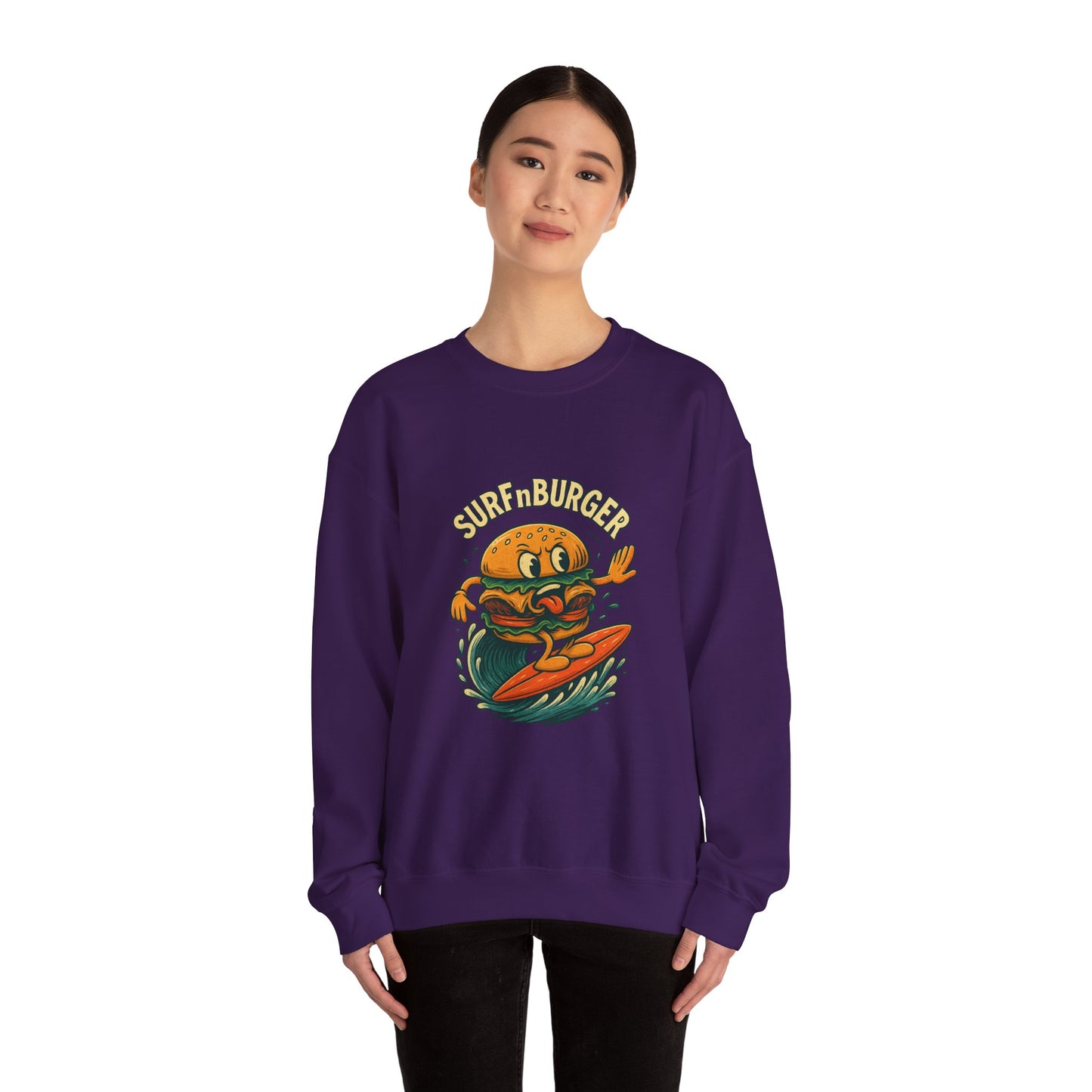 Surfnburger Crewneck
