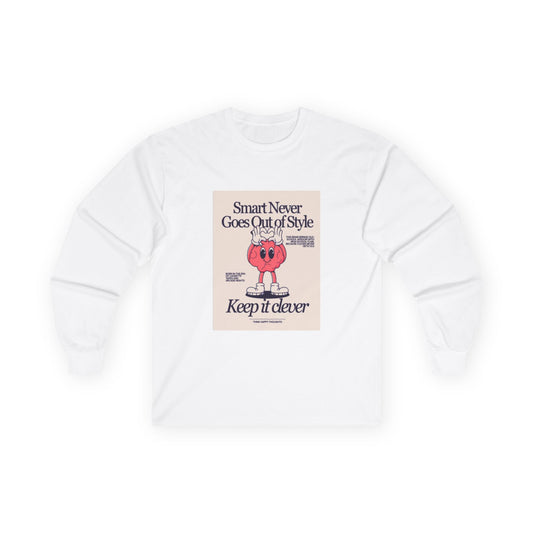 Vintage Brainwave - Long Sleeve Graphic Tee