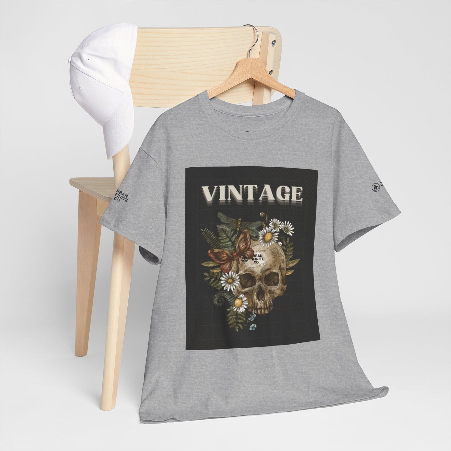 Vintage Skull - Short Sleeve Tee