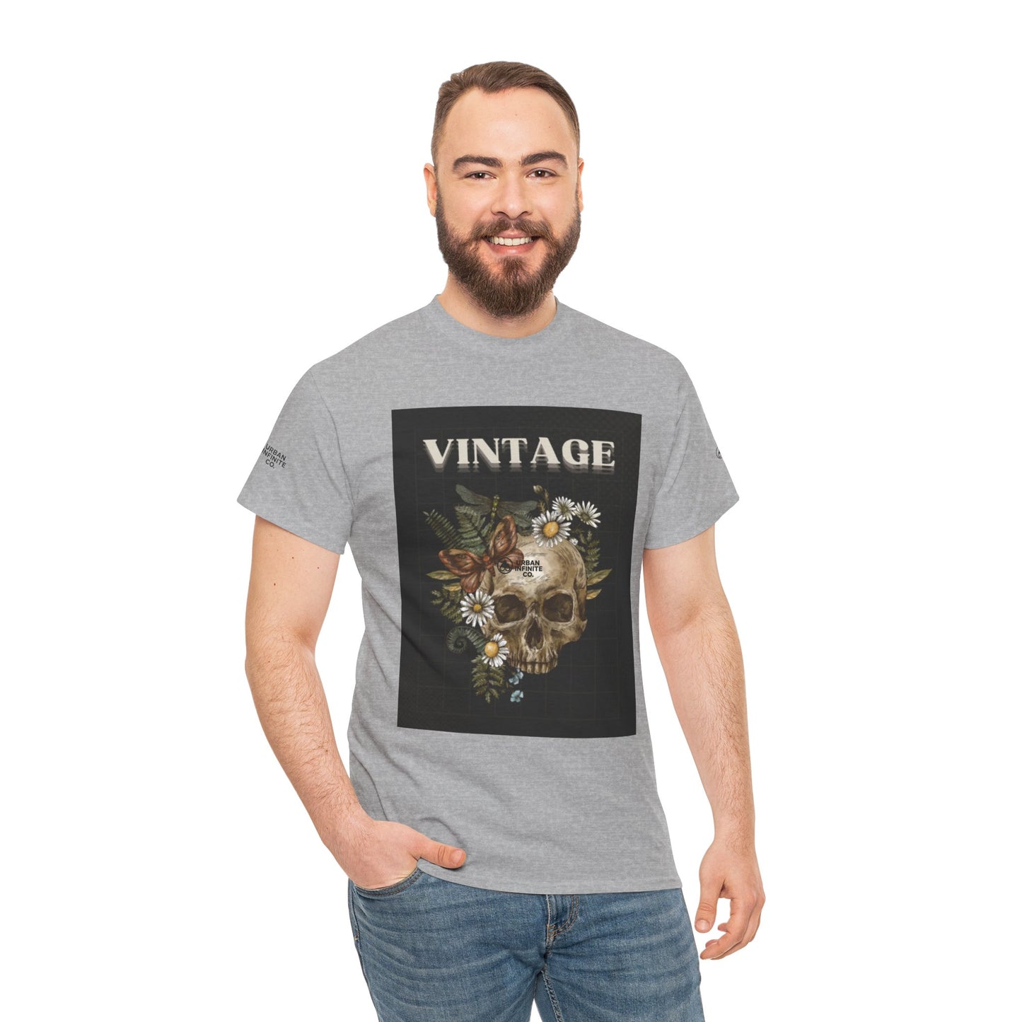 Vintage Skull - Short Sleeve Tee