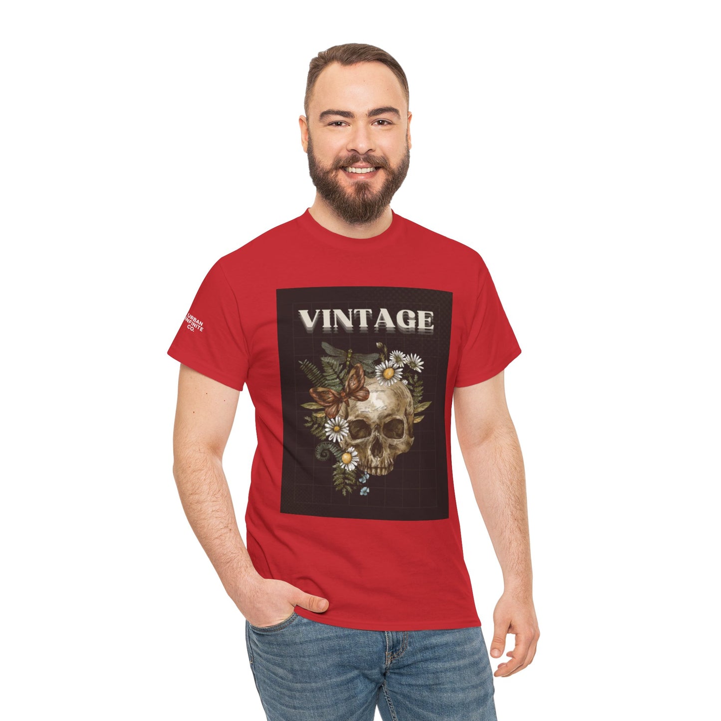 Vintage Skull - Short Sleeve Tee