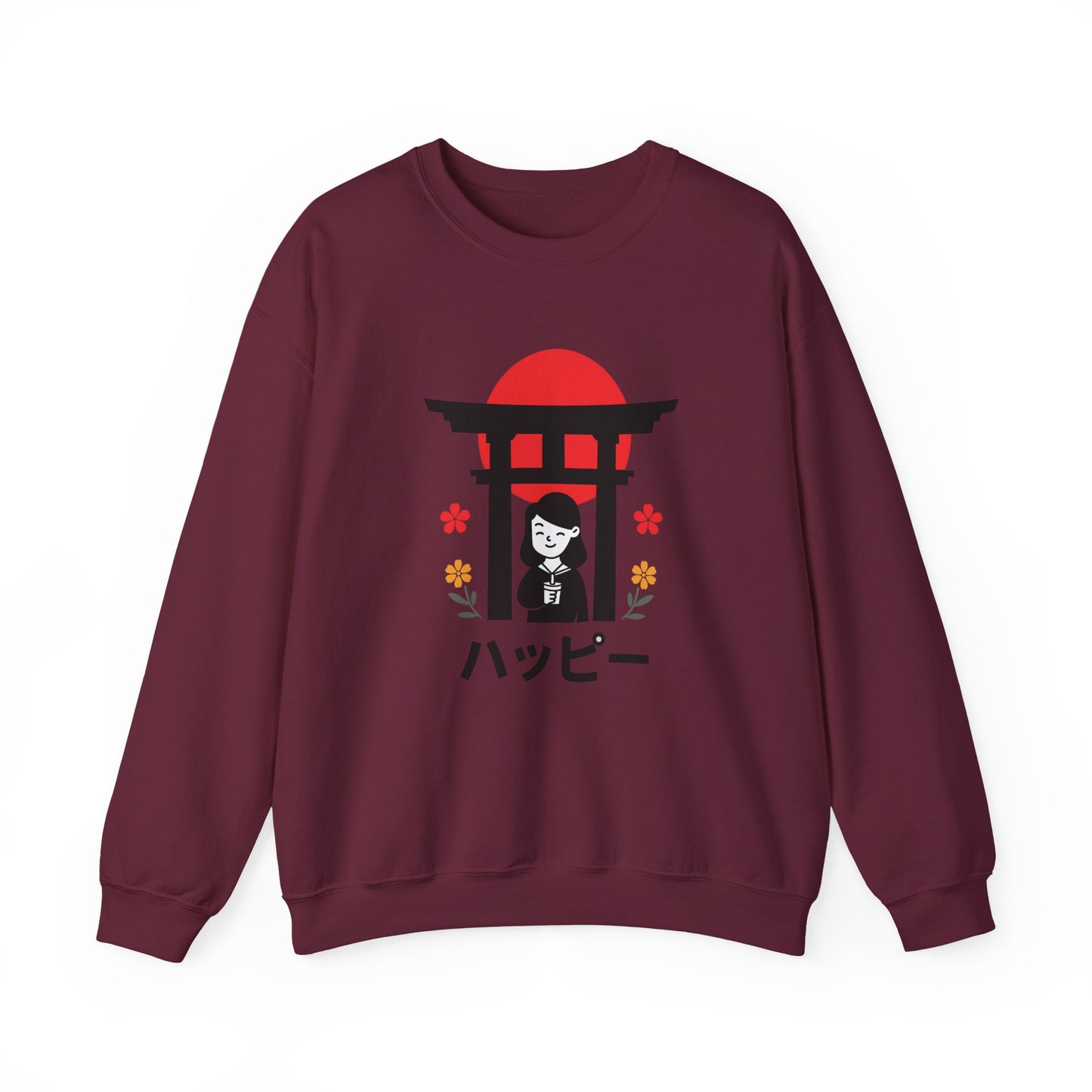 Japanese Kawaii Shrine - Crewneck
