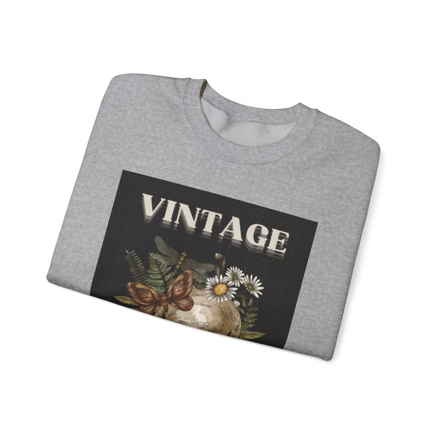Vintage Skull - Crew Neck