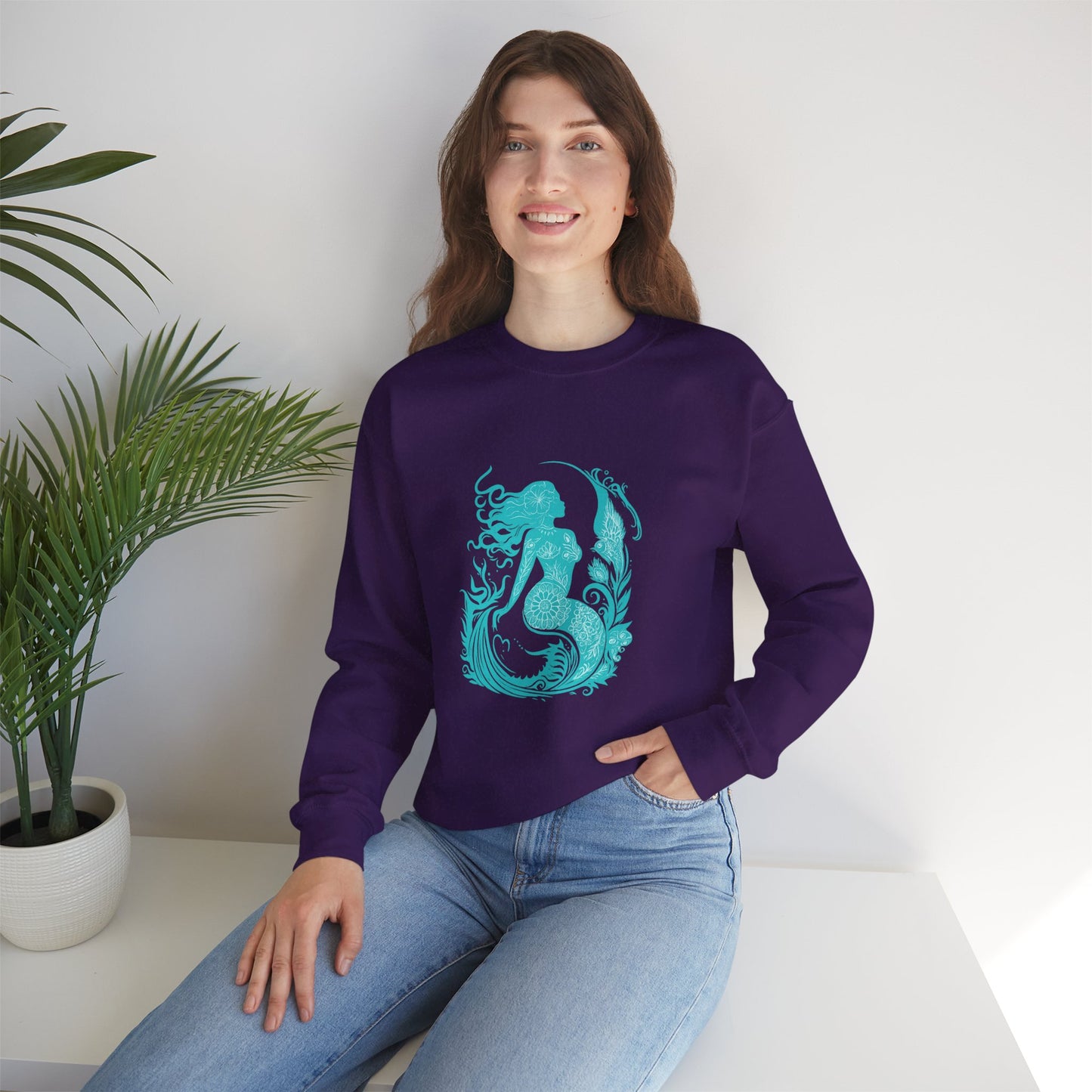 Aqua Goddess - Crewneck
