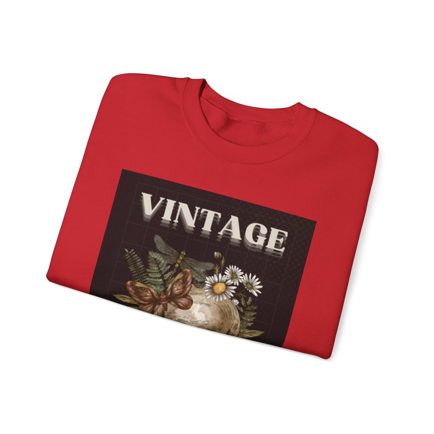 Vintage Skull - Crew Neck