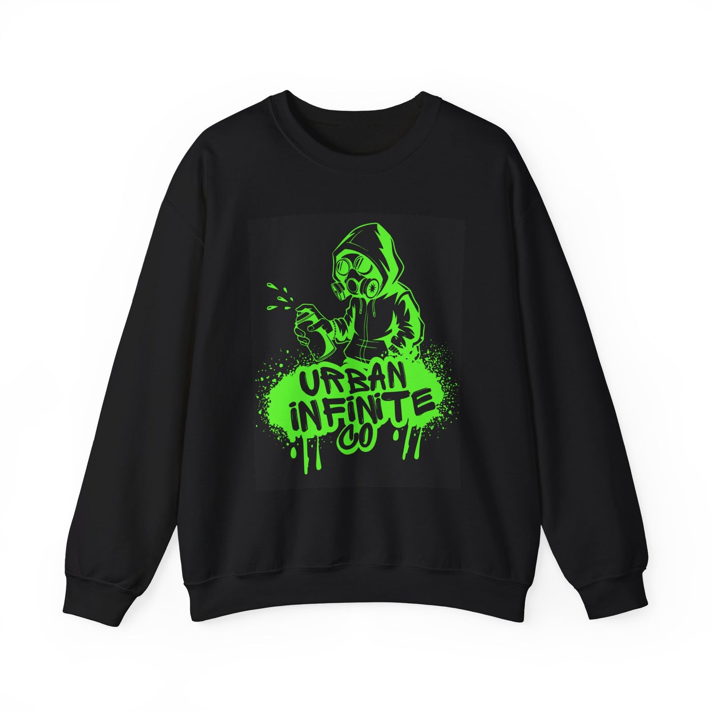 Urban Infinite Co. Neon Graffiti Crew Neck