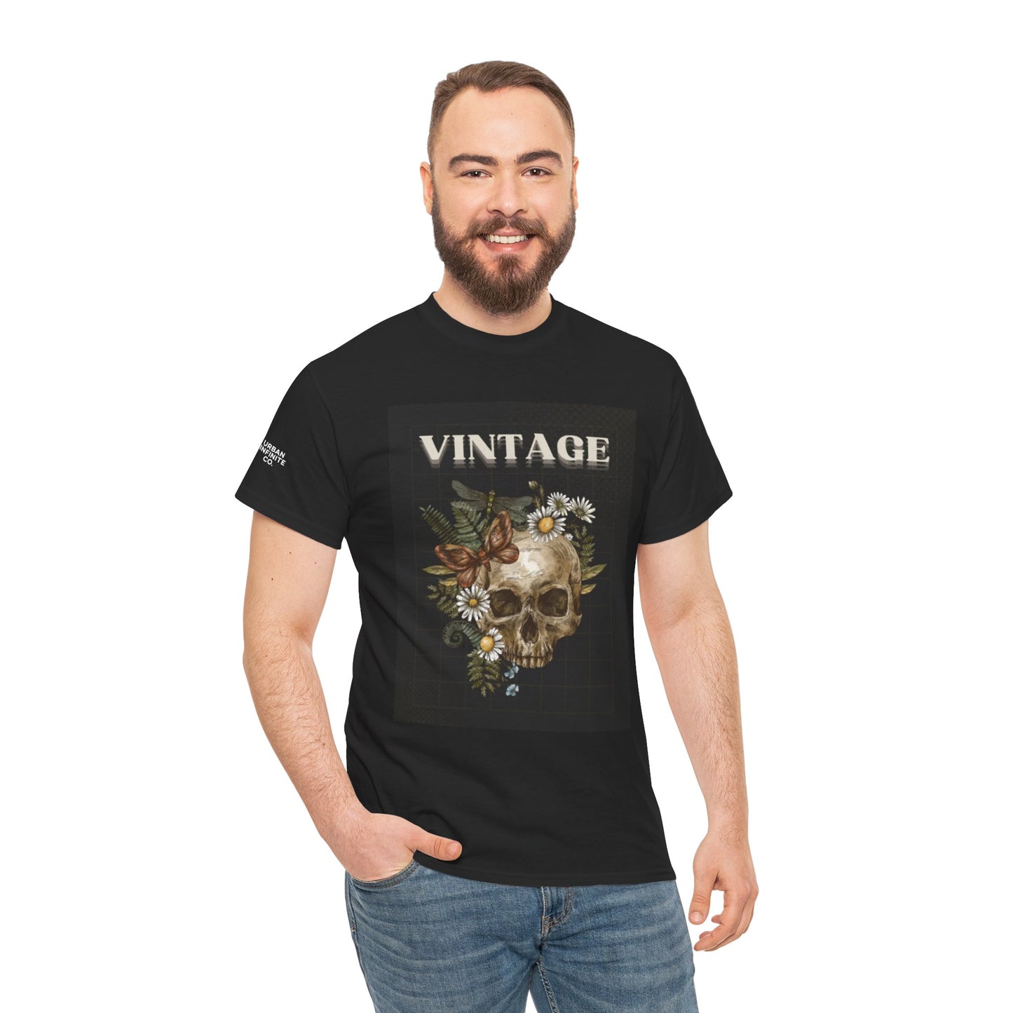 Vintage Skull - Short Sleeve Tee