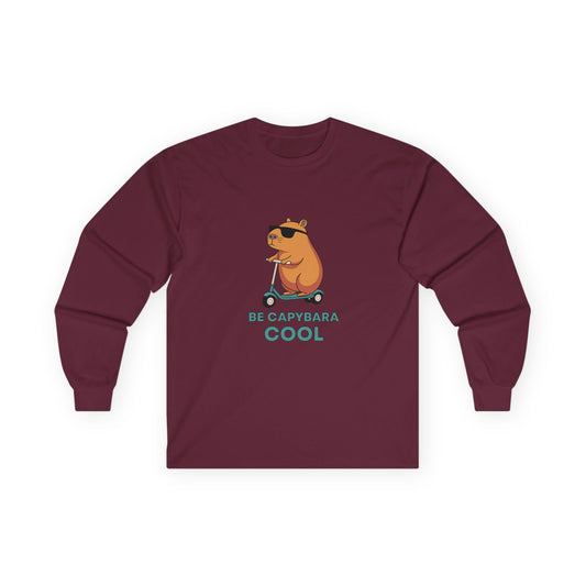 Capybara Cool Long Sleeve Tee