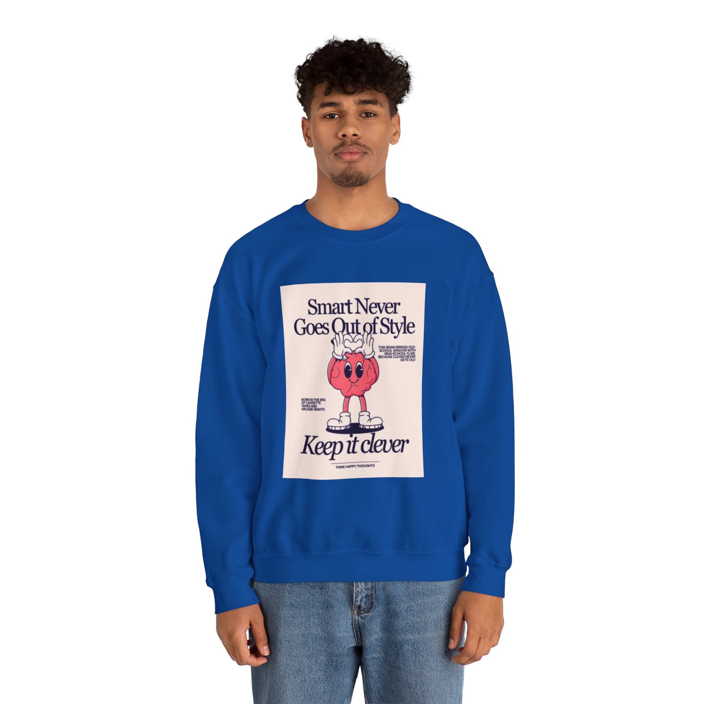 Vintage Brainwave - Crew Neck Graphic