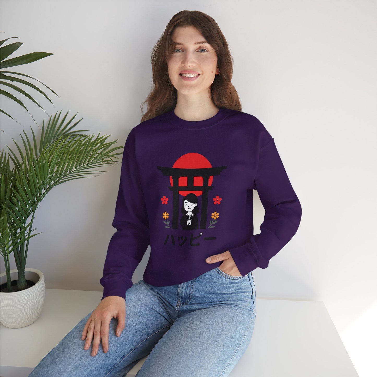 Japanese Kawaii Shrine - Crewneck