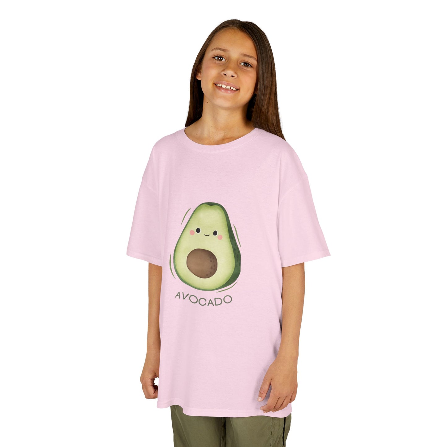 Kids Avocado Tee — Cute Kawaii Avocado Graphic Shirt