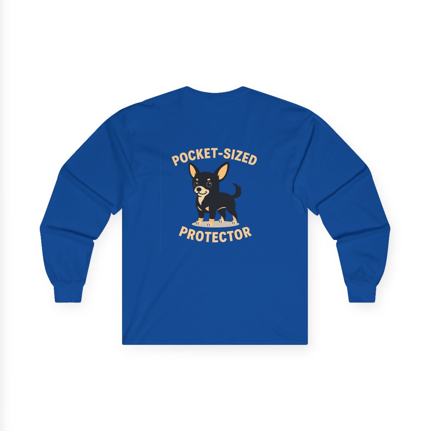 Pocket-Sized Protector Long Sleeve Tee