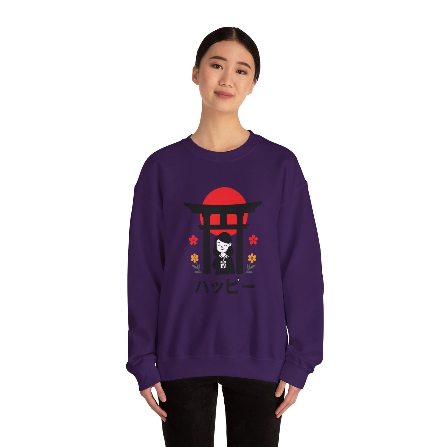 Japanese Kawaii Shrine - Crewneck