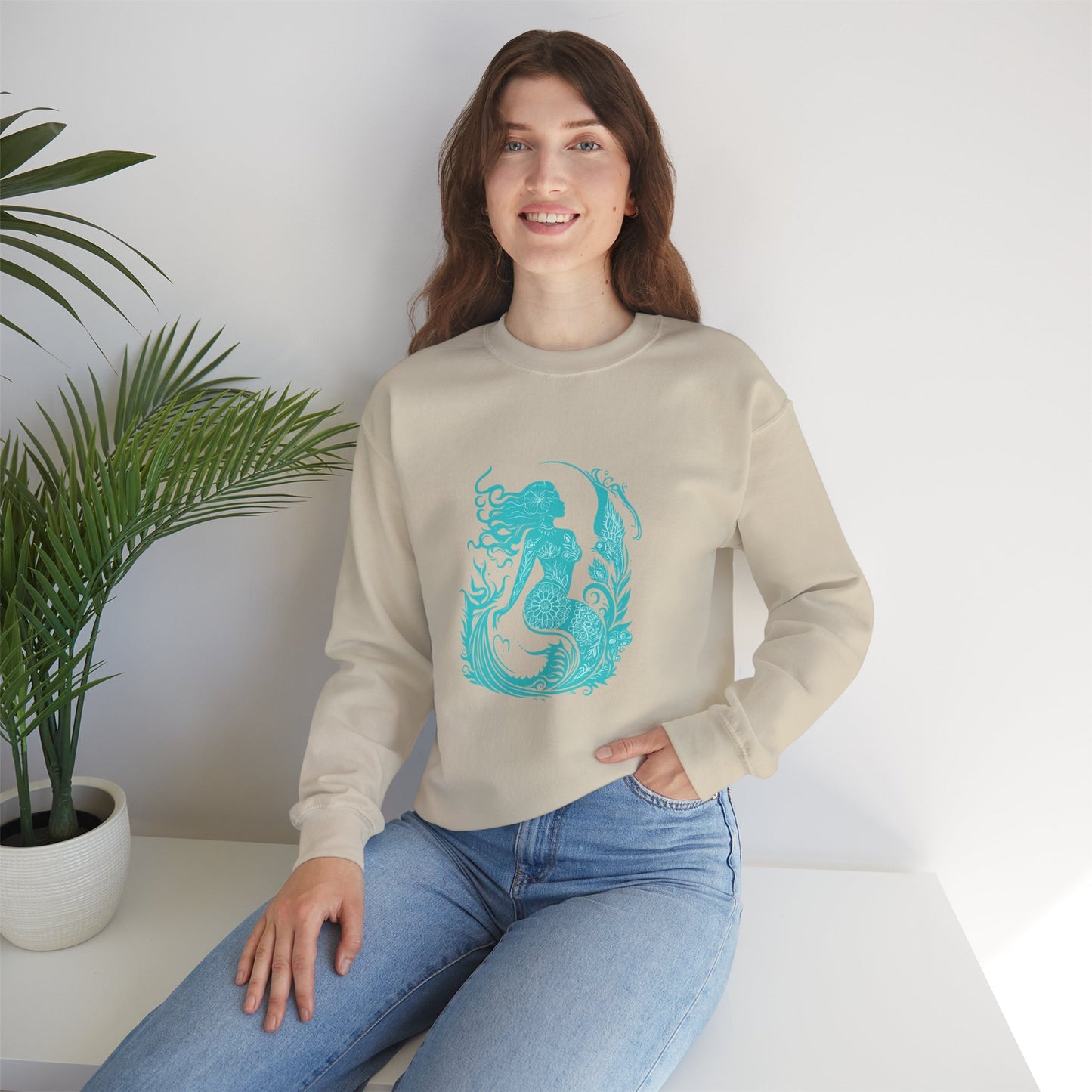 Aqua Goddess - Crewneck