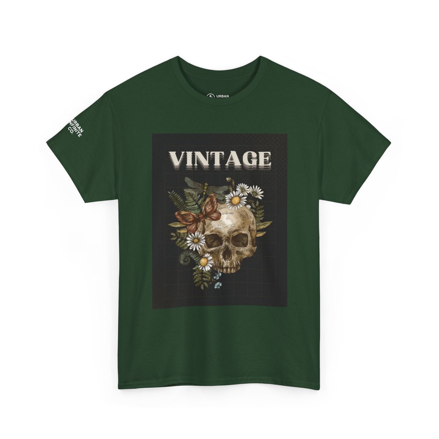 Vintage Skull - Short Sleeve Tee