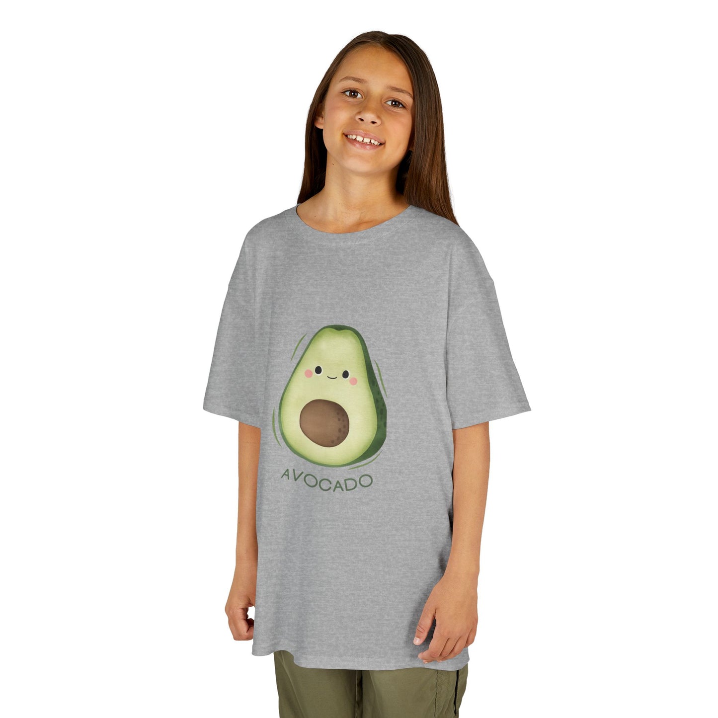 Kids Avocado Tee — Cute Kawaii Avocado Graphic Shirt