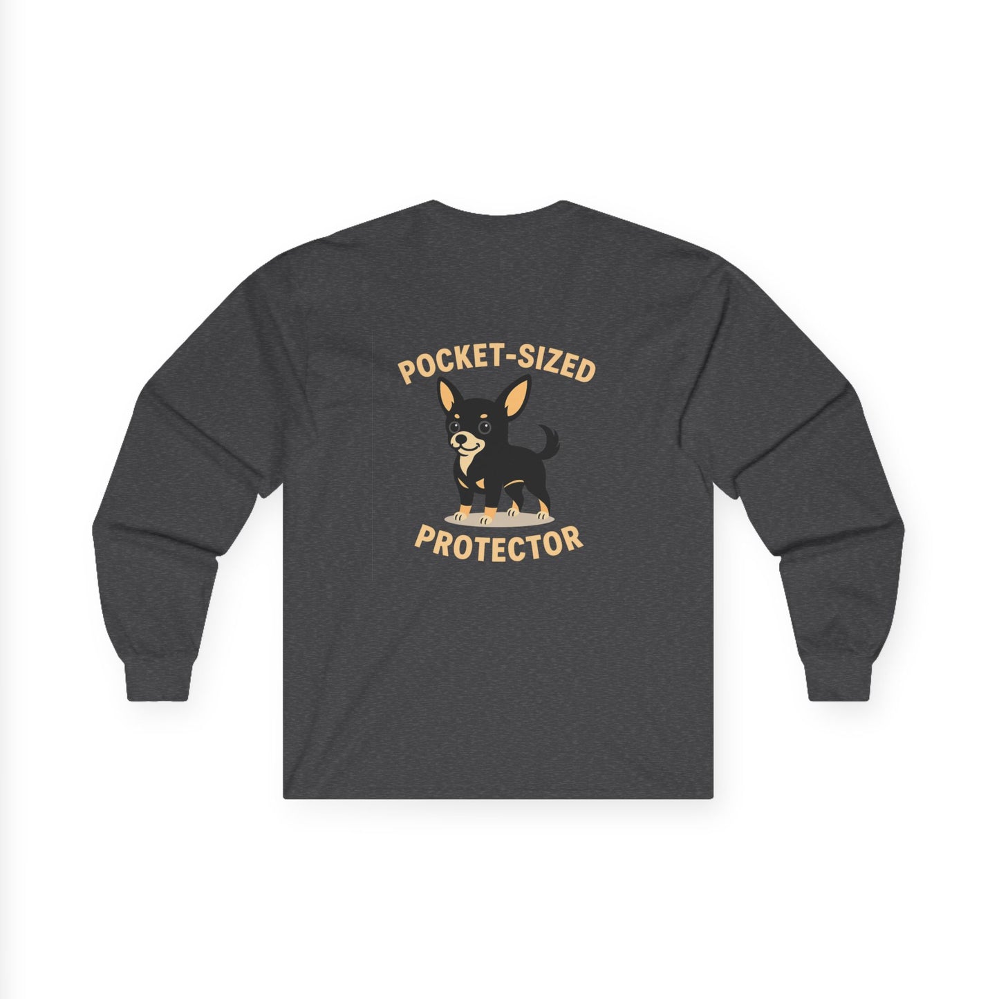 Pocket-Sized Protector Long Sleeve Tee