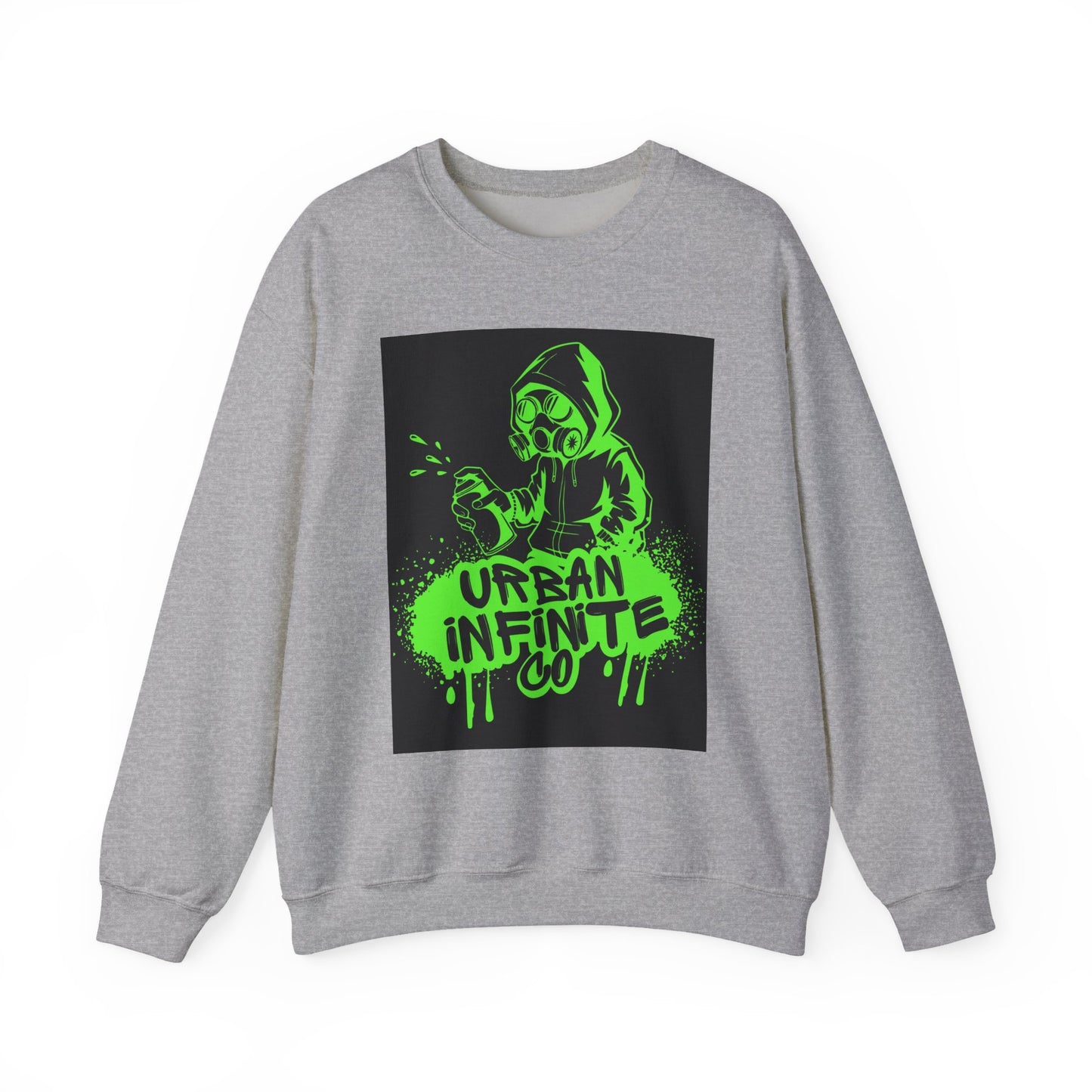 Urban Infinite Co. Neon Graffiti Crew Neck
