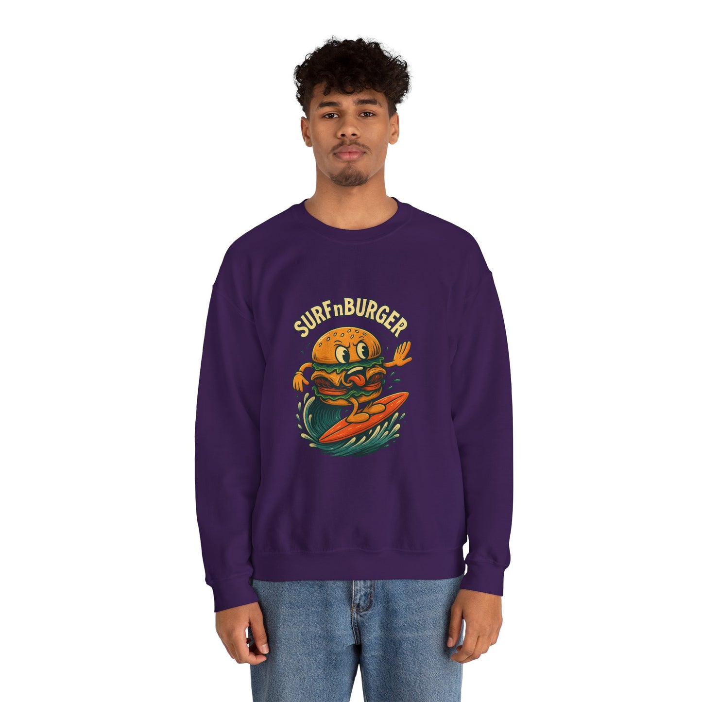 Surfnburger Crewneck