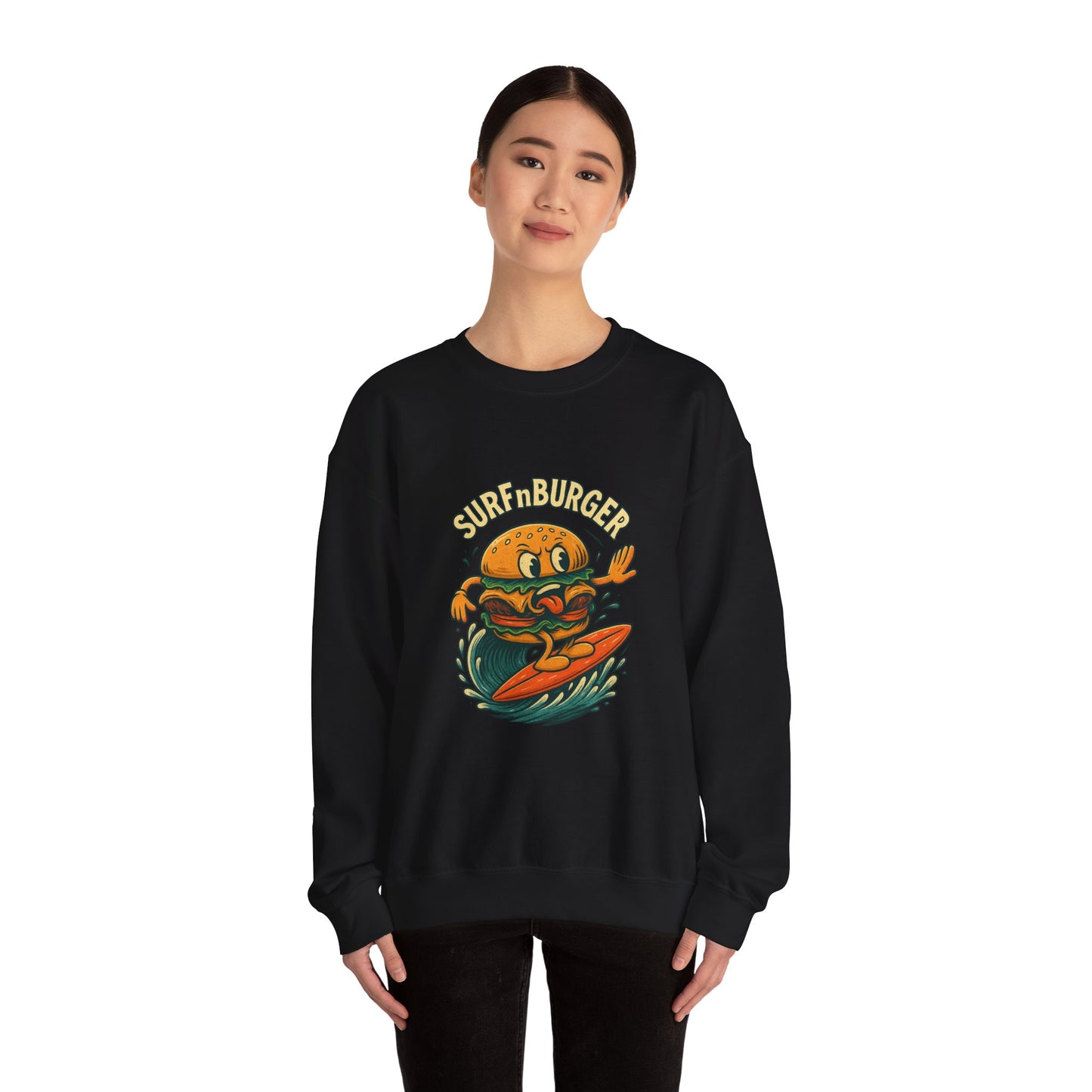 Surfnburger Crewneck