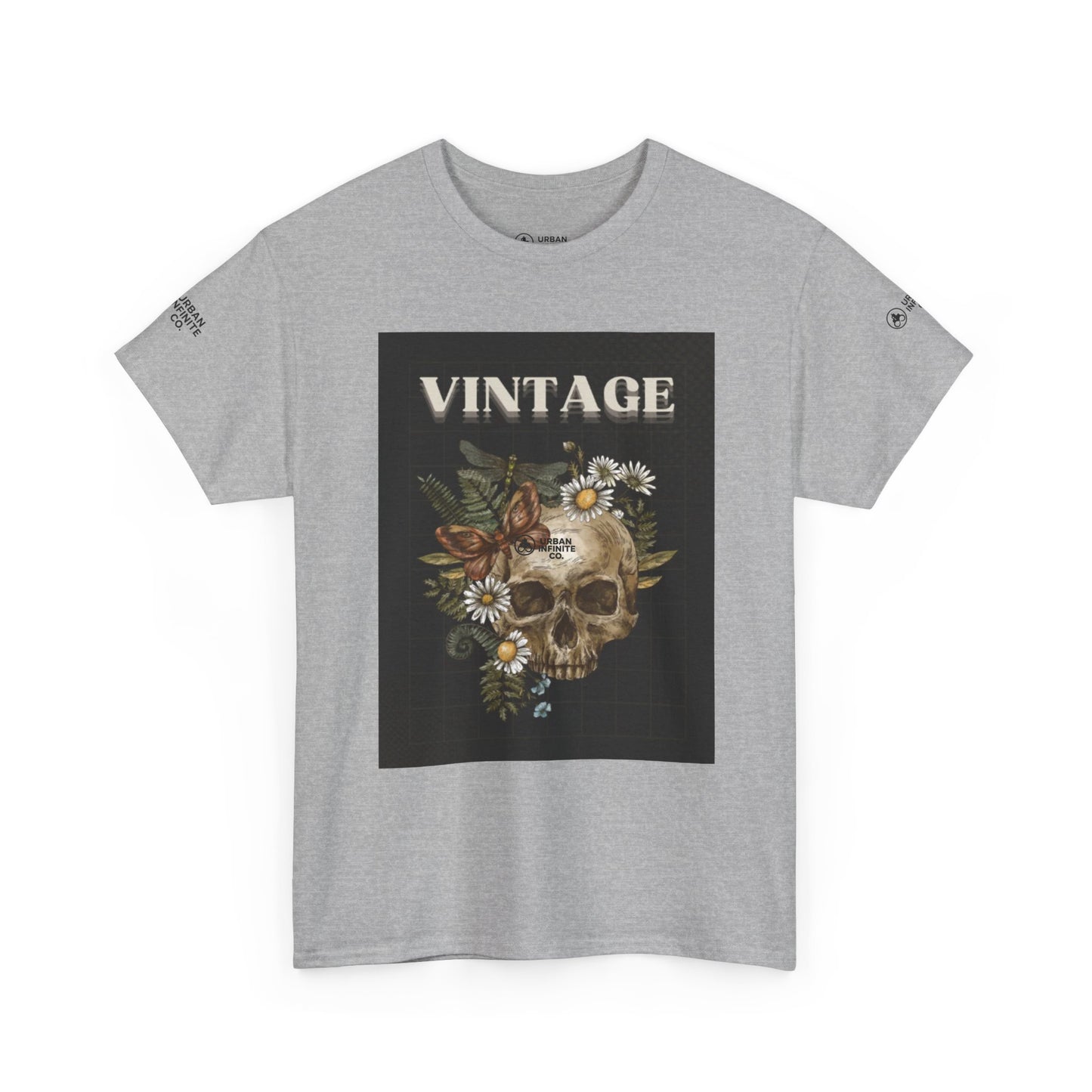 Vintage Skull - Short Sleeve Tee