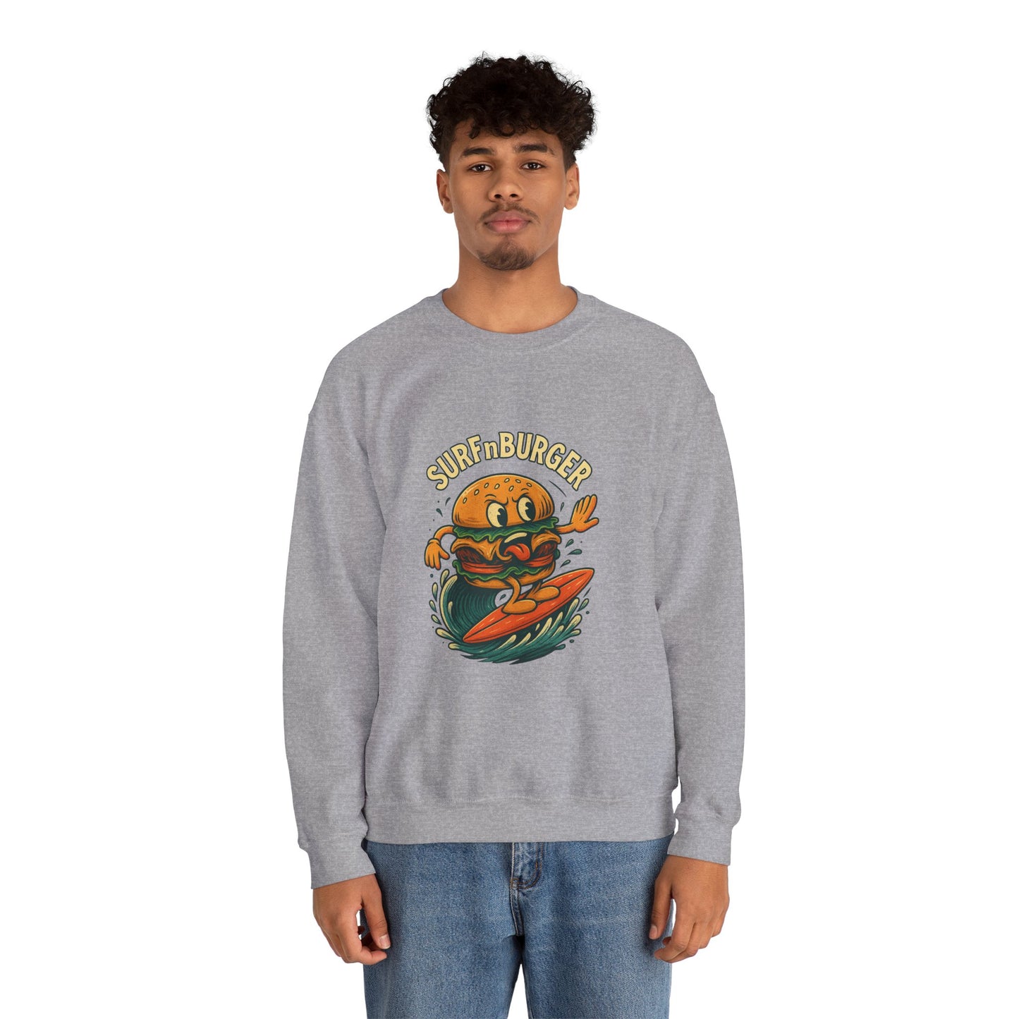 Surfnburger Crewneck