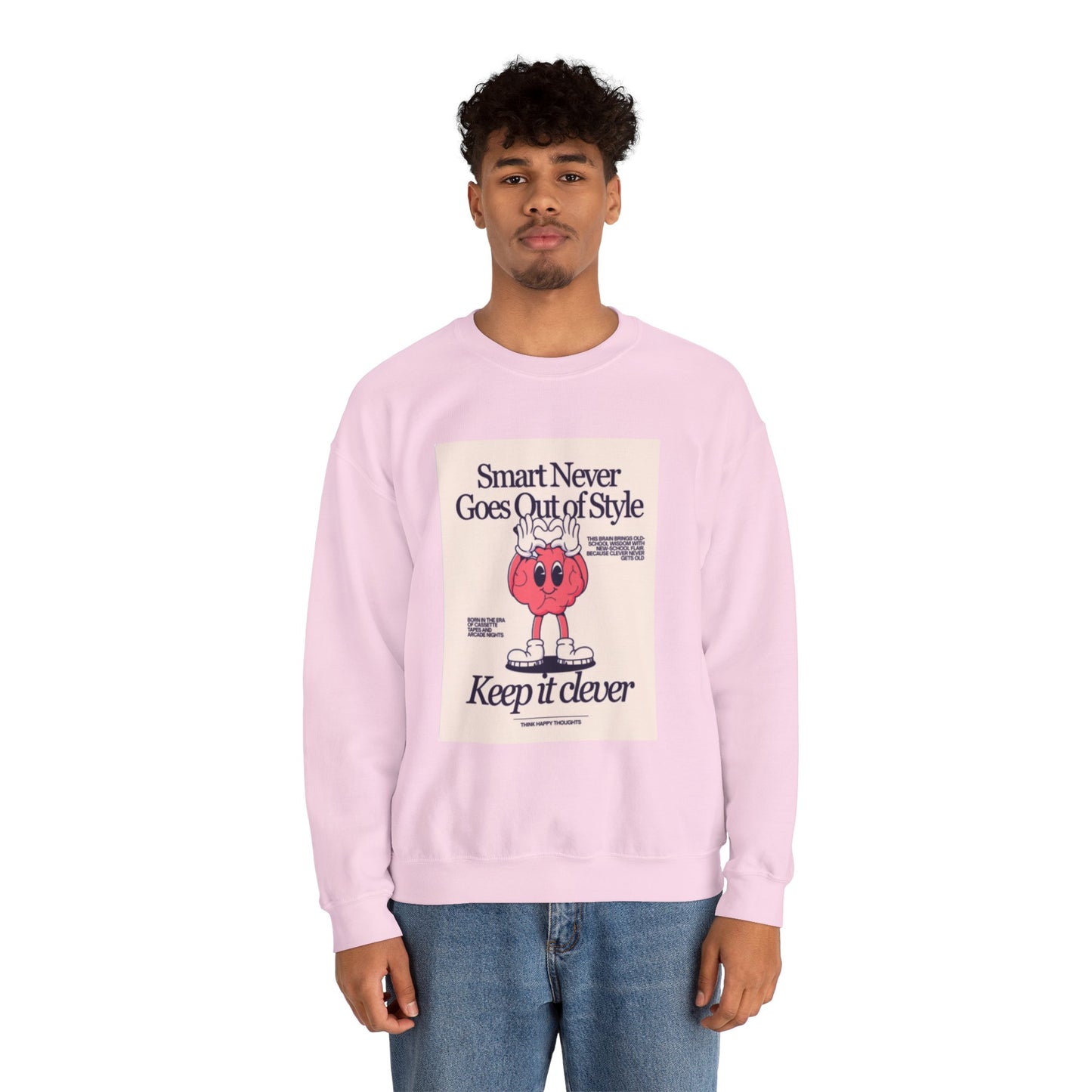 Vintage Brainwave - Crew Neck Graphic