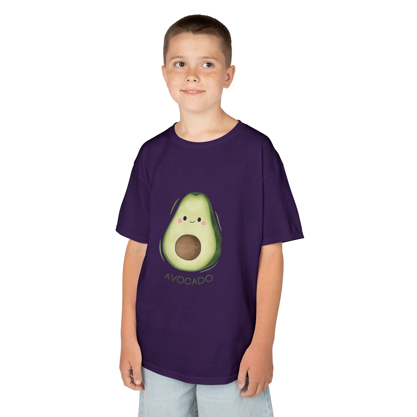 Kids Avocado Tee — Cute Kawaii Avocado Graphic Shirt