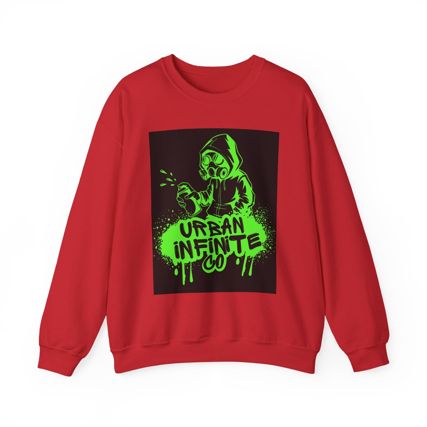 Urban Infinite Co. Neon Graffiti Crew Neck