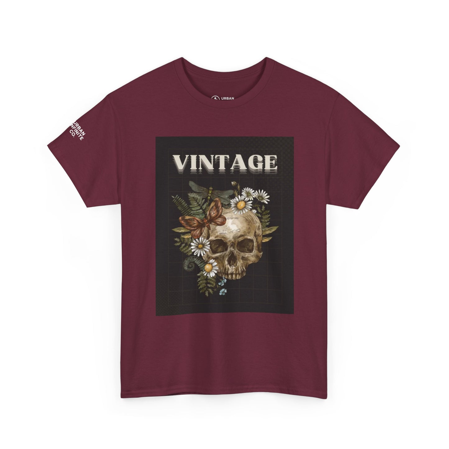 Vintage Skull - Short Sleeve Tee