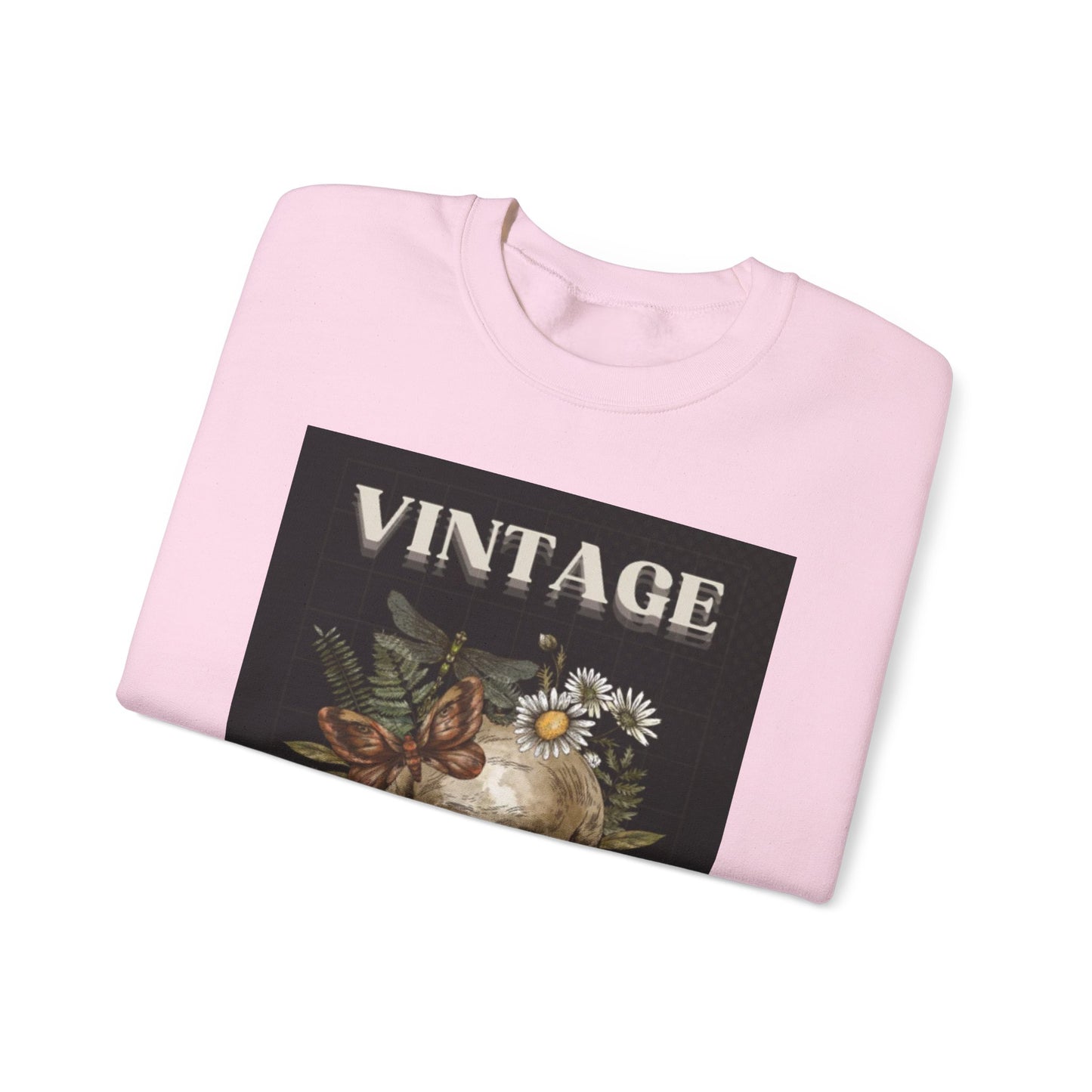 Vintage Skull - Crew Neck