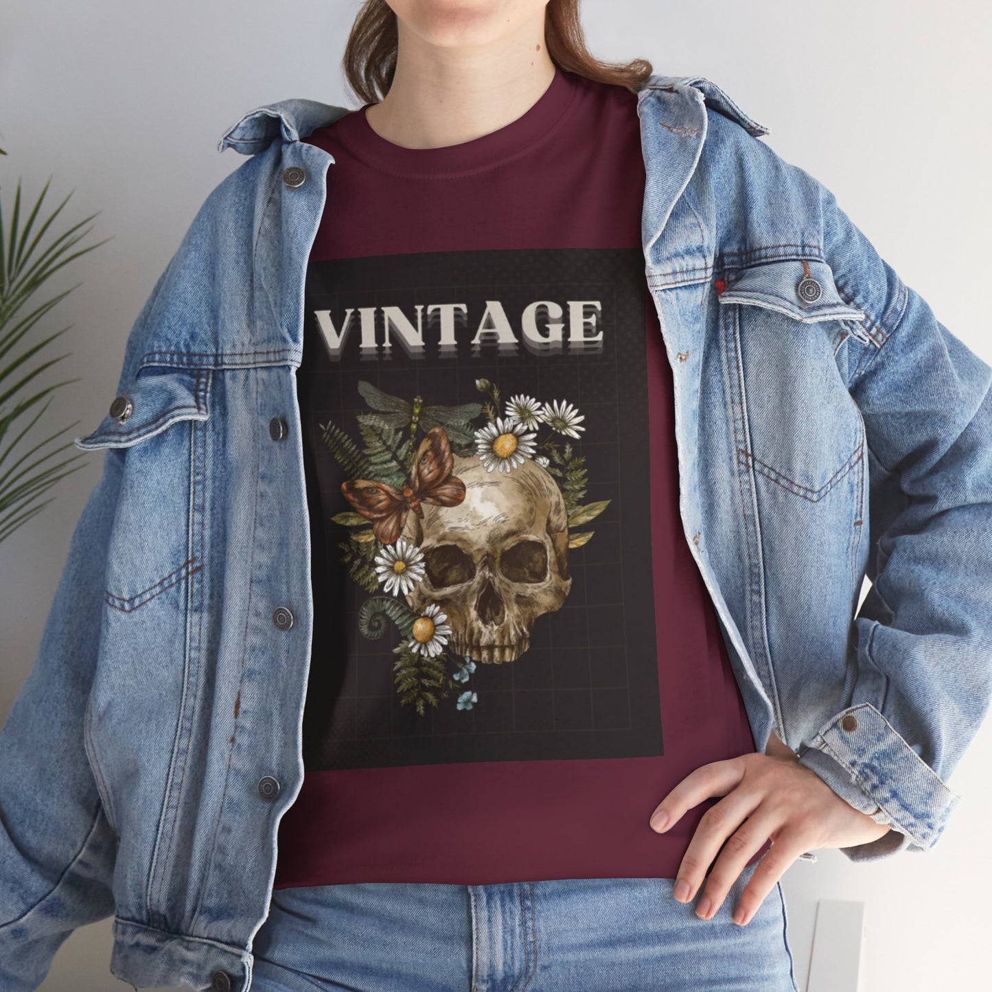 Vintage Skull - Short Sleeve Tee