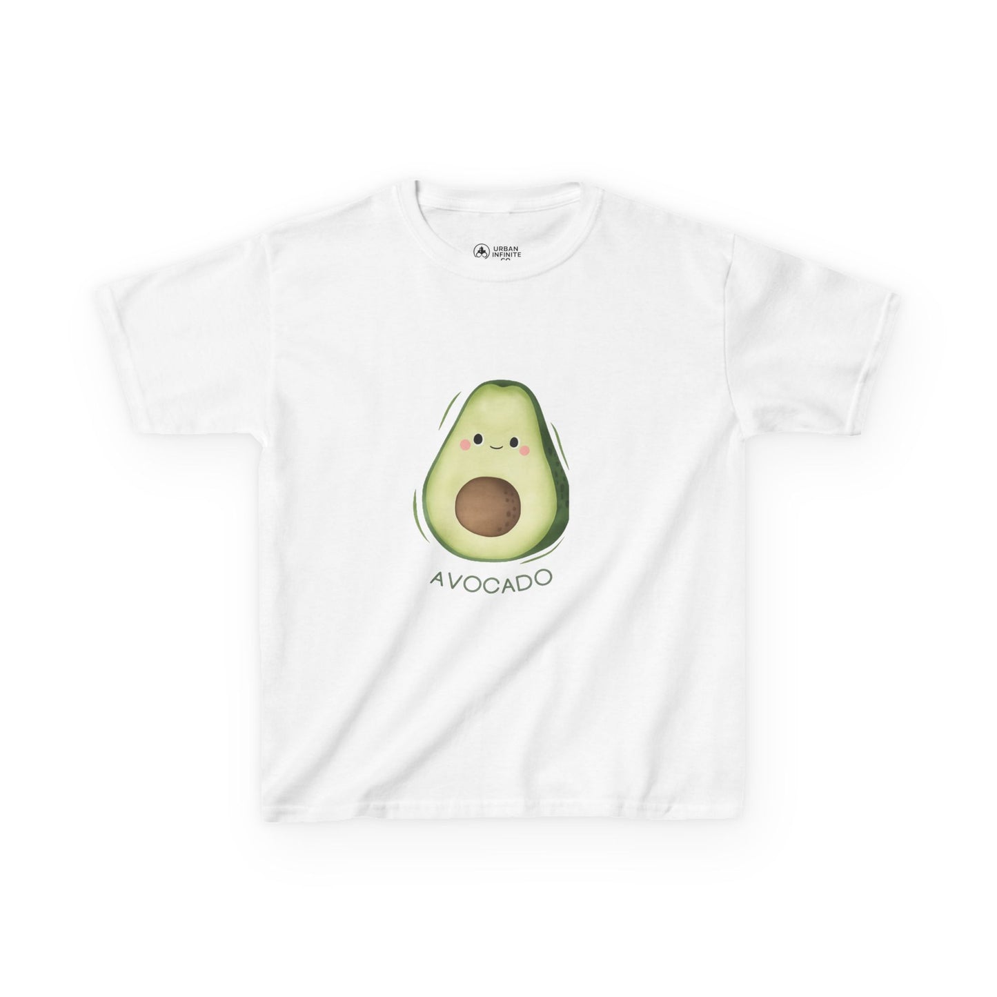 Kids Avocado Tee — Cute Kawaii Avocado Graphic Shirt