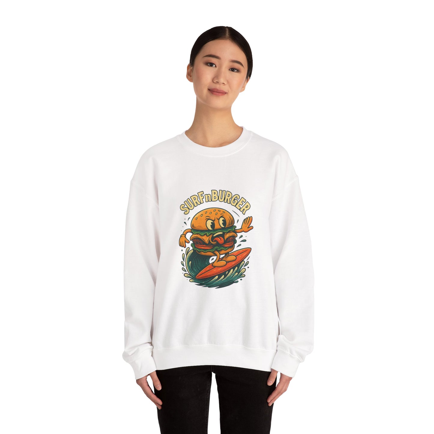 Surfnburger Crewneck