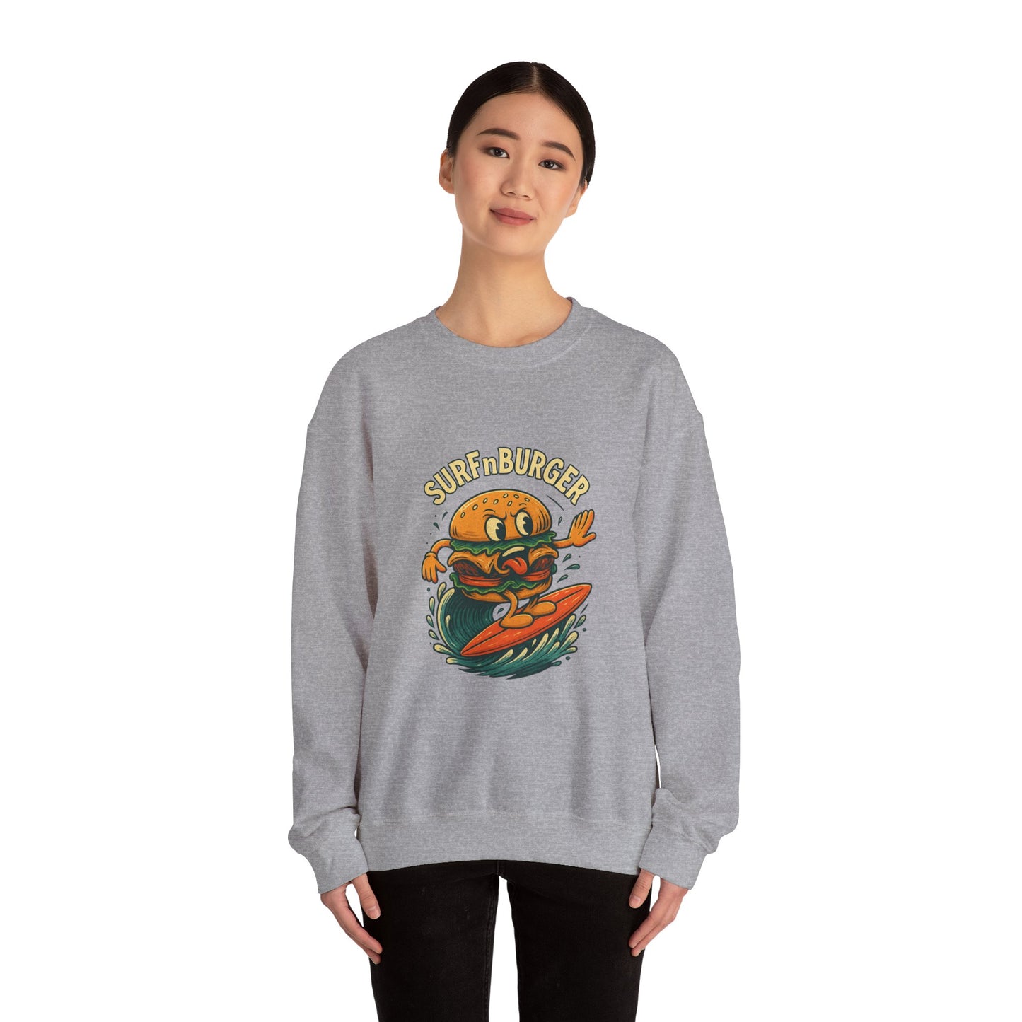 Surfnburger Crewneck