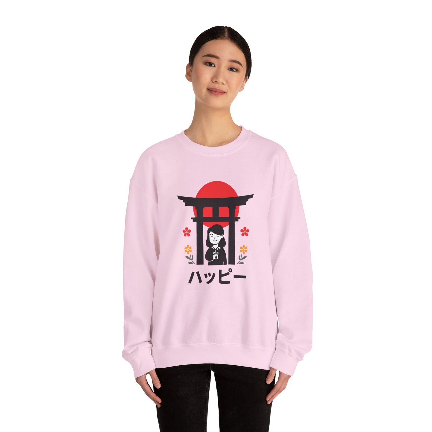 Japanese Kawaii Shrine - Crewneck