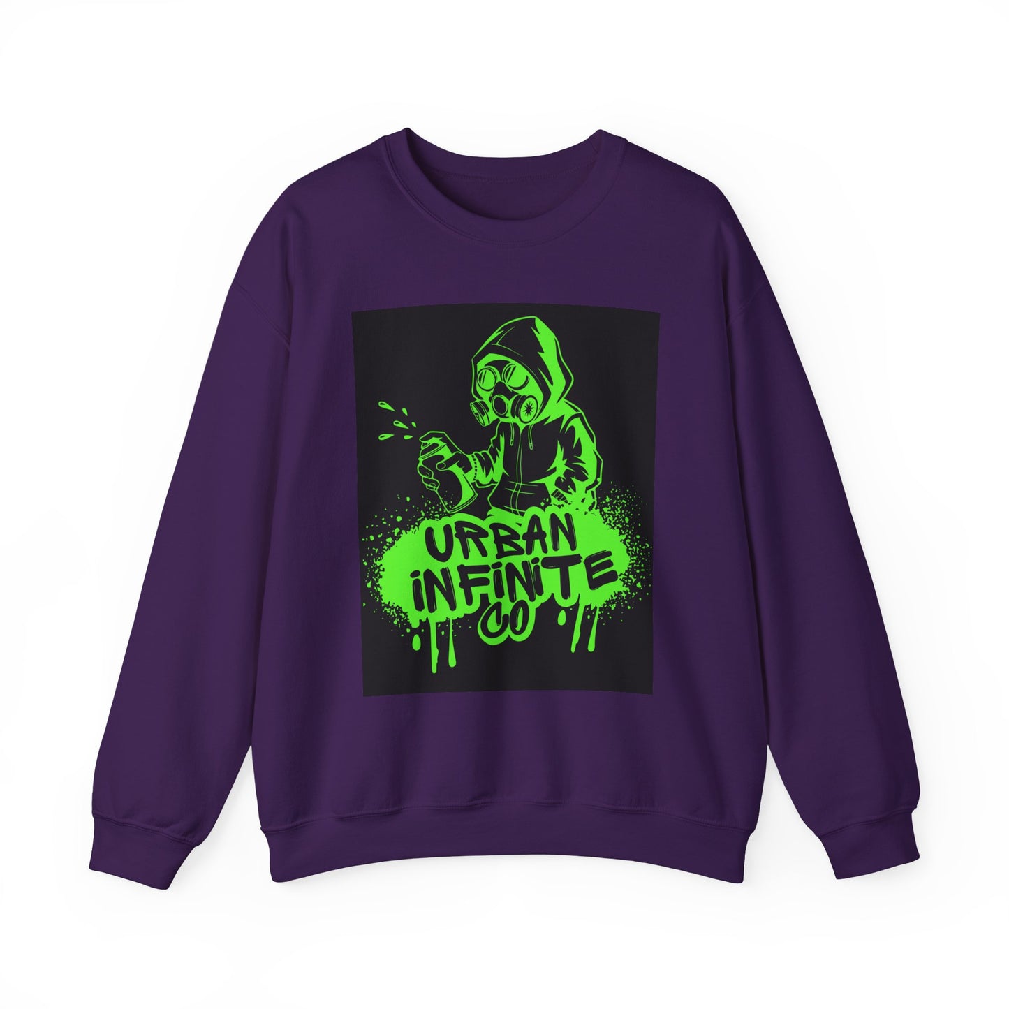 Urban Infinite Co. Neon Graffiti Crew Neck