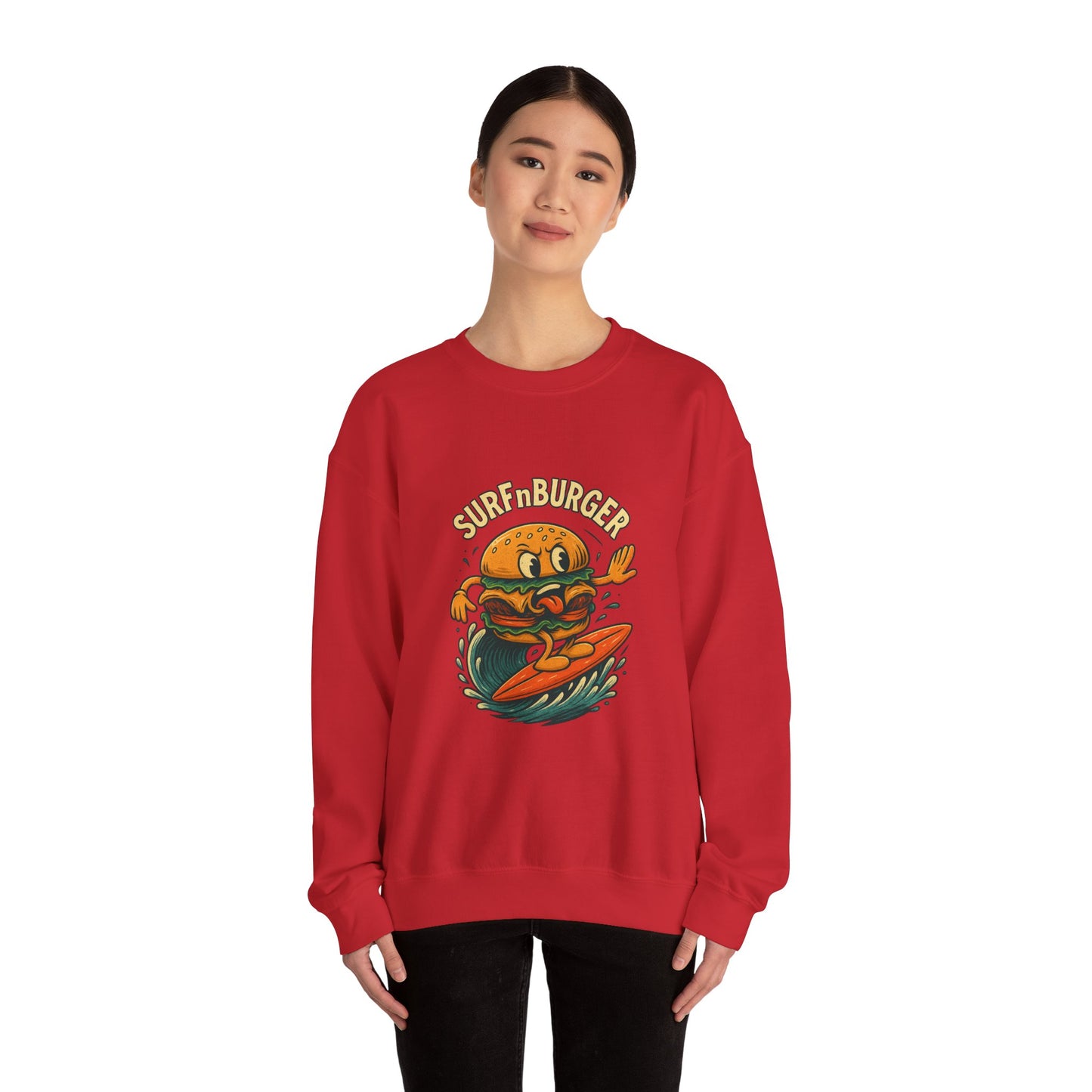 Surfnburger Crewneck