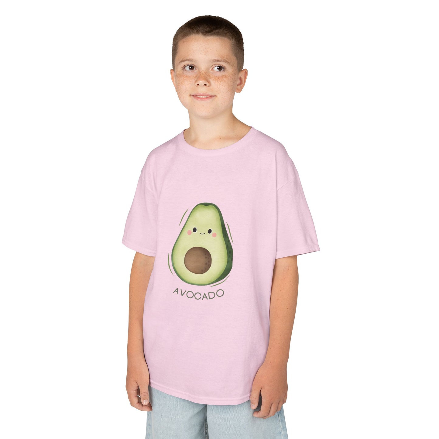 Kids Avocado Tee — Cute Kawaii Avocado Graphic Shirt