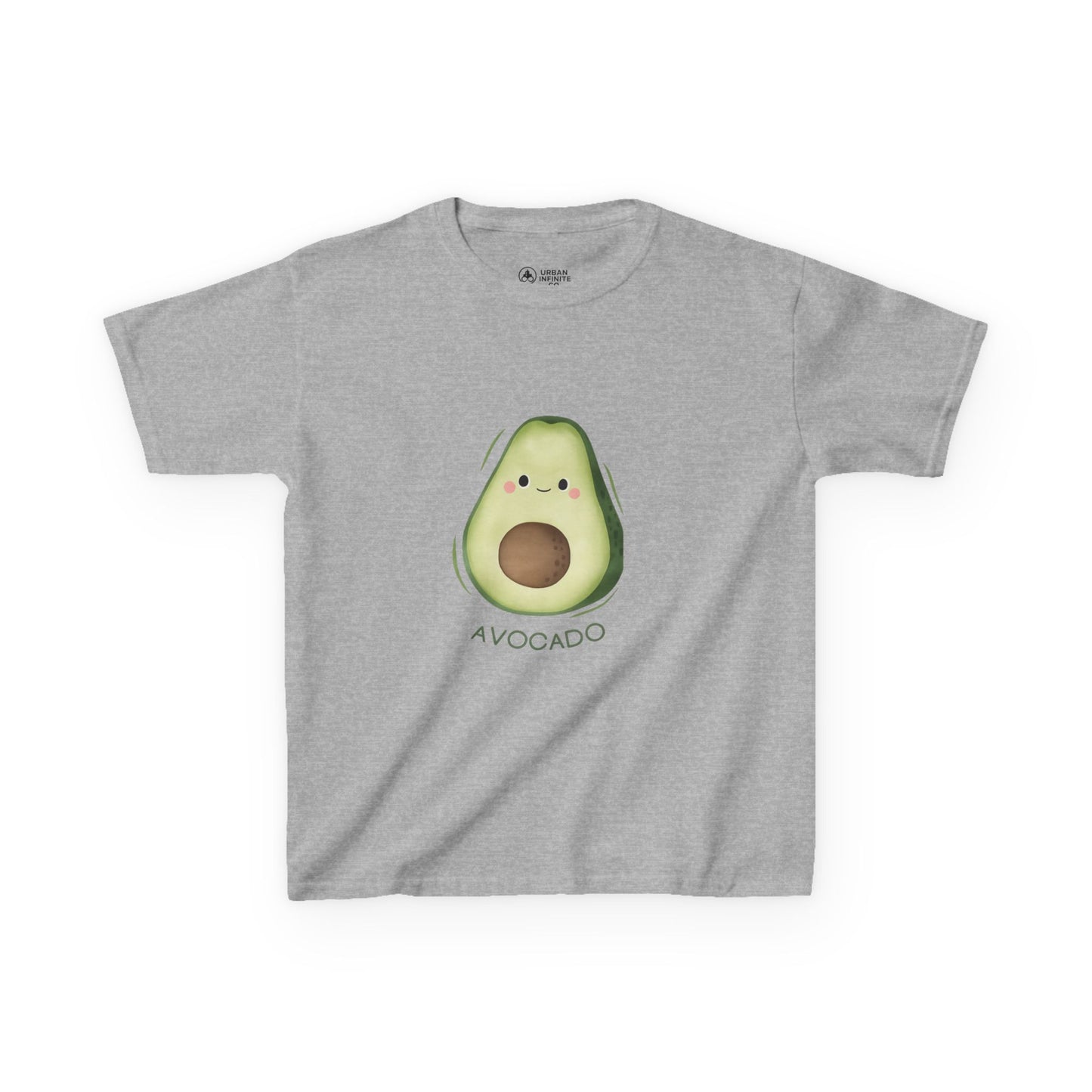 Kids Avocado Tee — Cute Kawaii Avocado Graphic Shirt