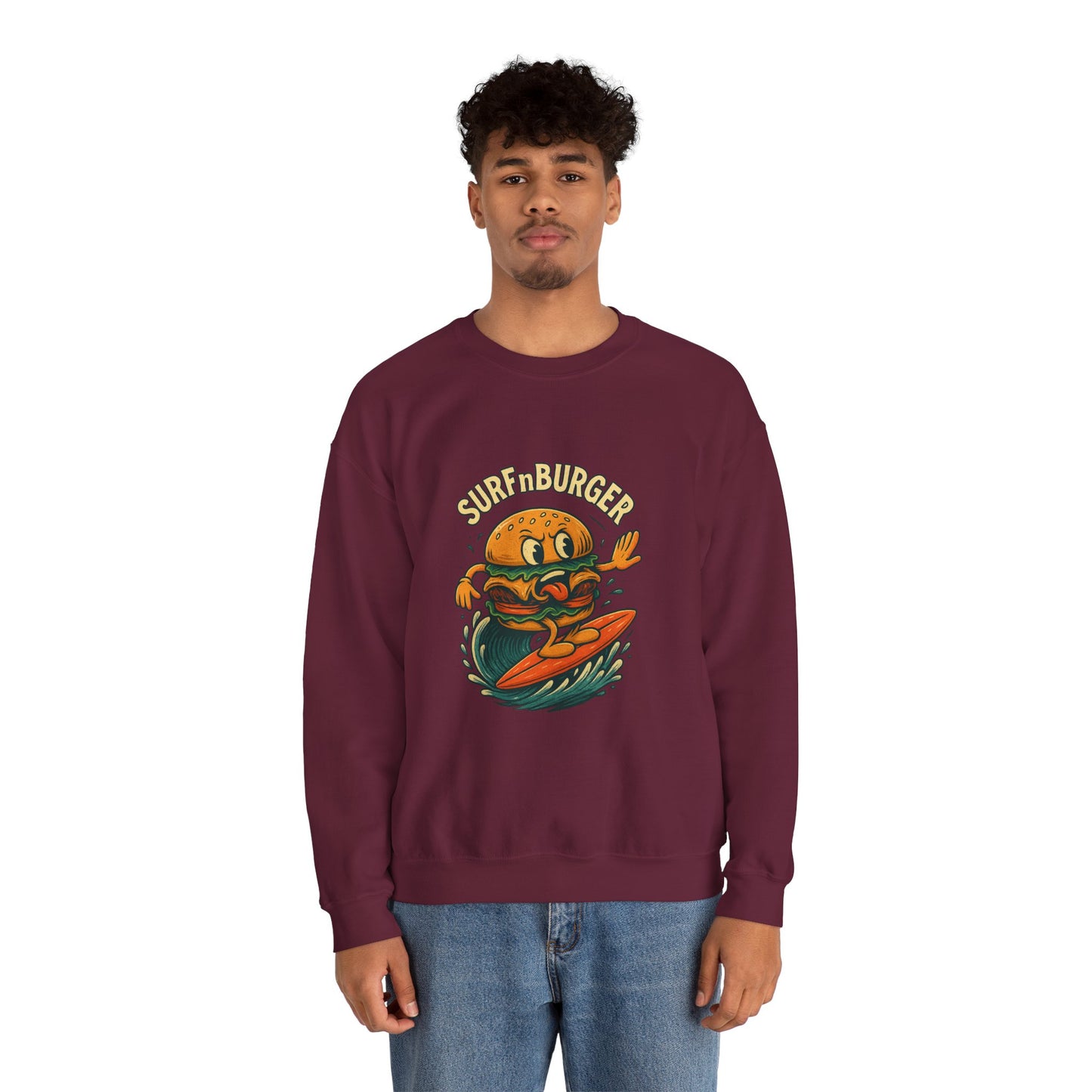 Surfnburger Crewneck