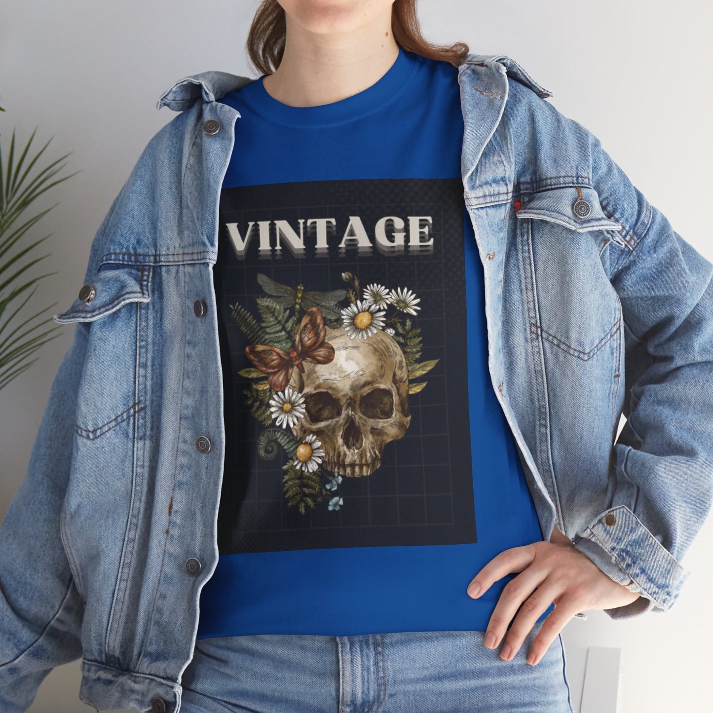 Vintage Skull - Short Sleeve Tee