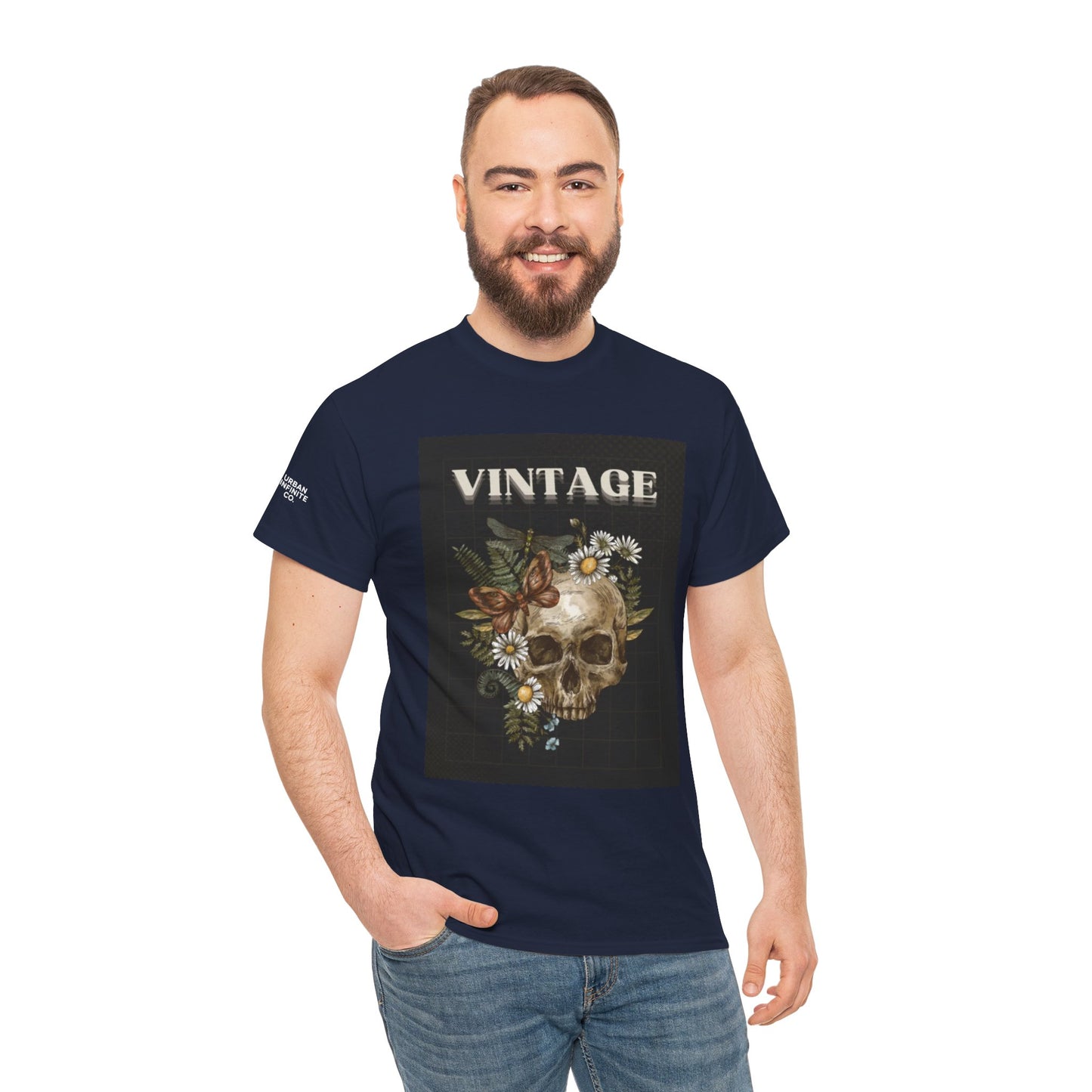 Vintage Skull - Short Sleeve Tee