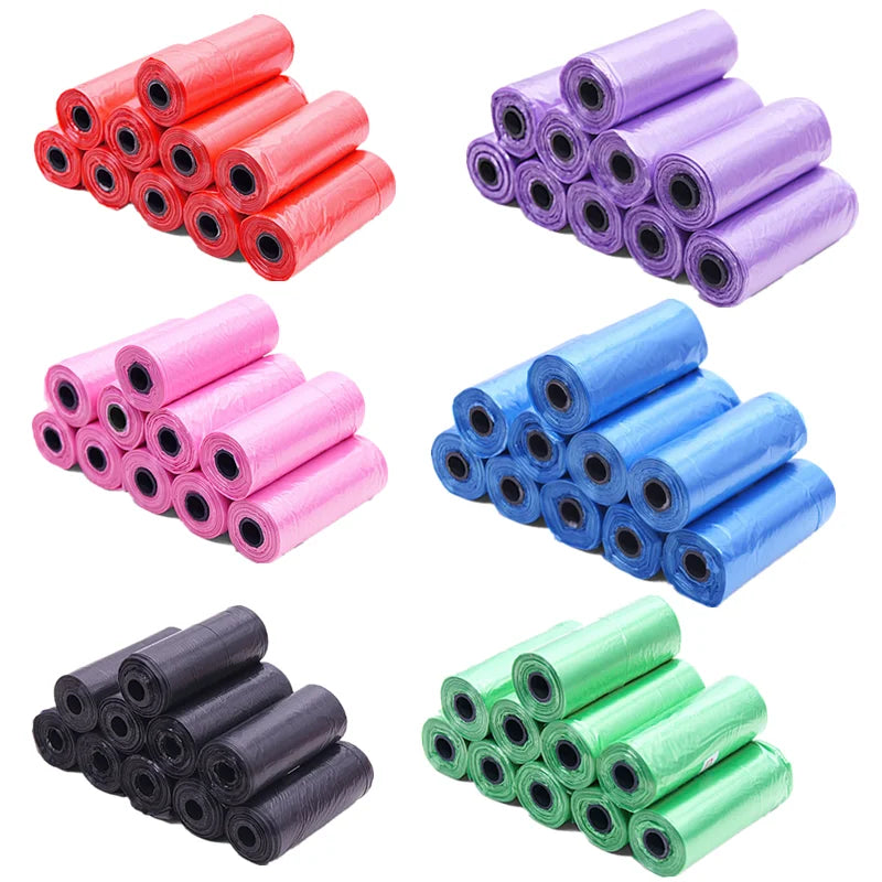 Dog Poop Bag for Dog Pets Waste Garbage Bags Carrier Biodegradable Clean-Up Bag Waste Pick up Pets Products for Dogs