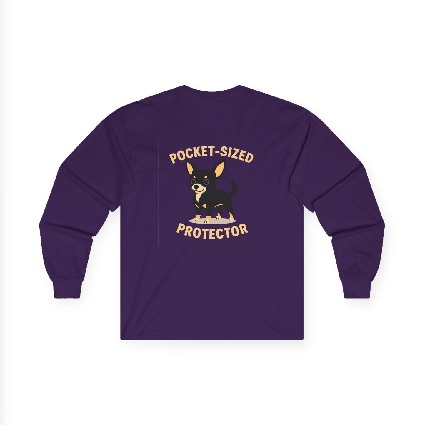 Pocket-Sized Protector Long Sleeve Tee