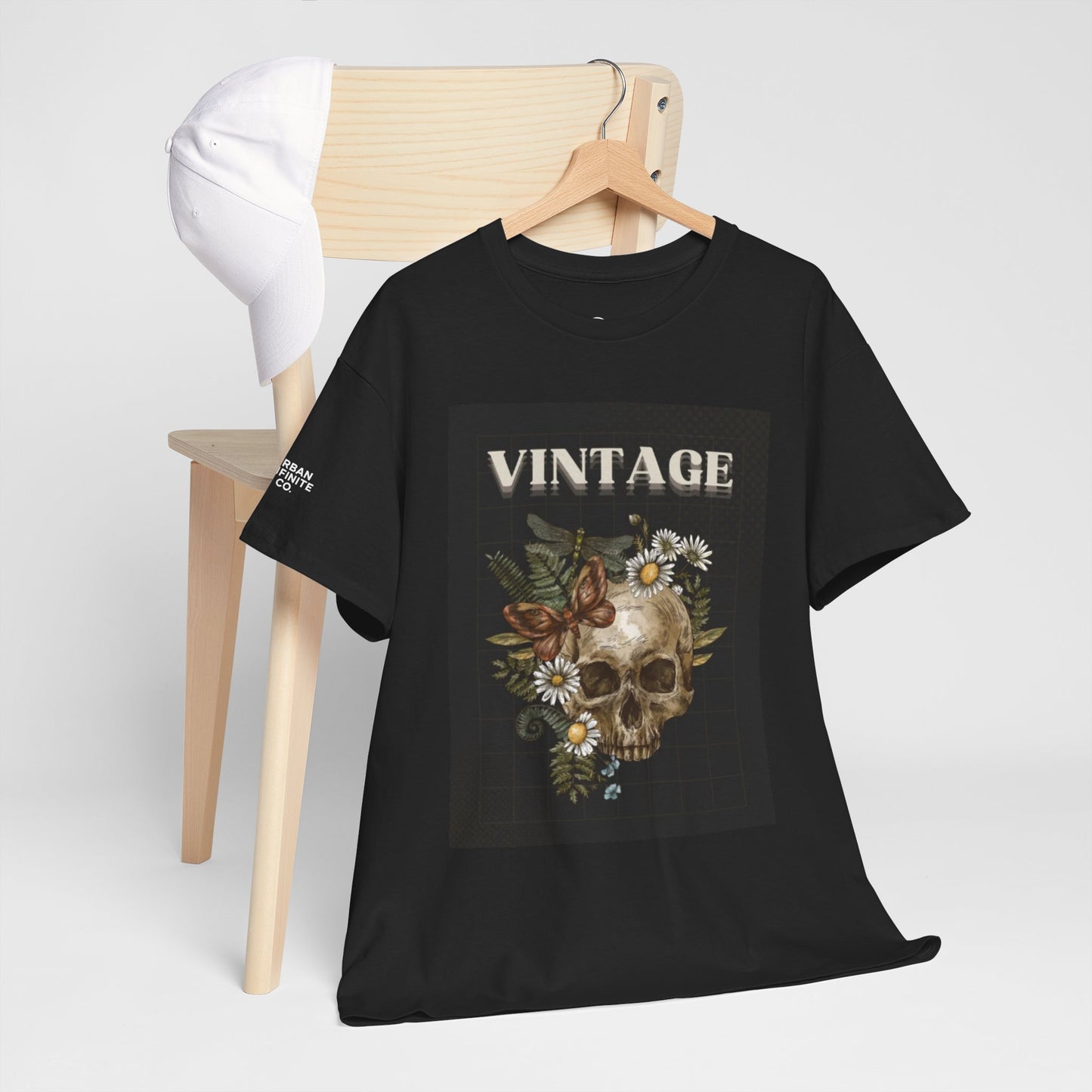 Vintage Skull - Short Sleeve Tee