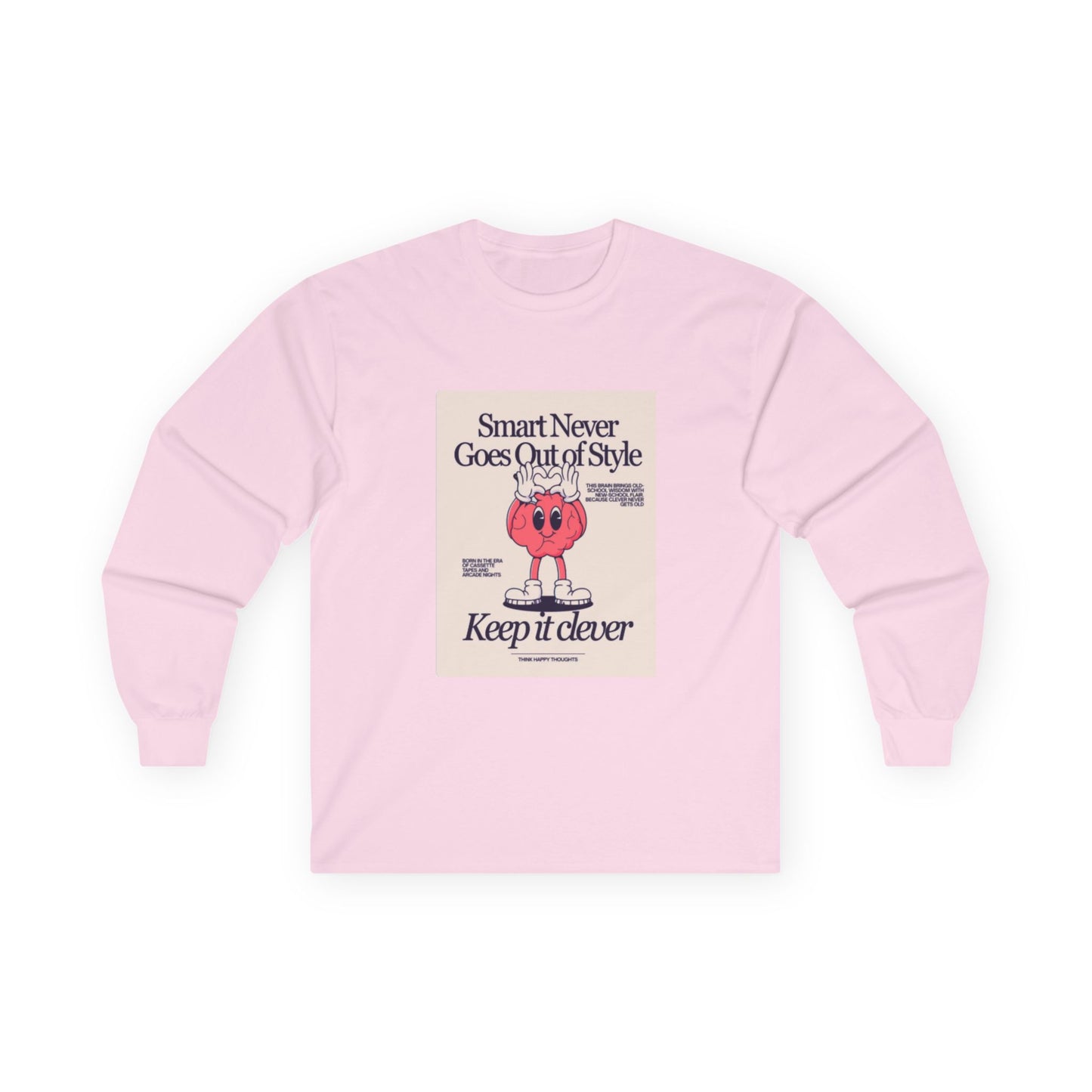 Vintage Brainwave - Long Sleeve Graphic Tee