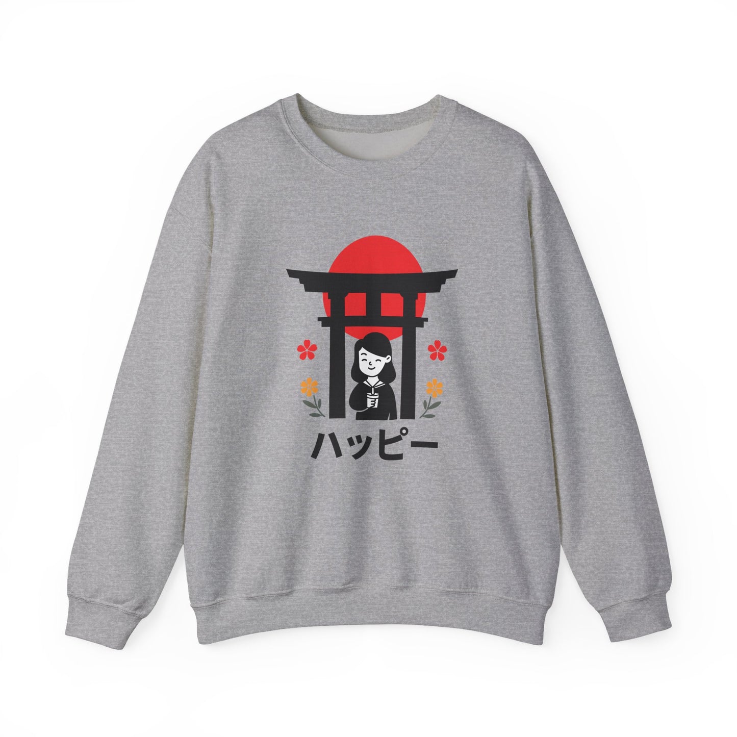 Japanese Kawaii Shrine - Crewneck